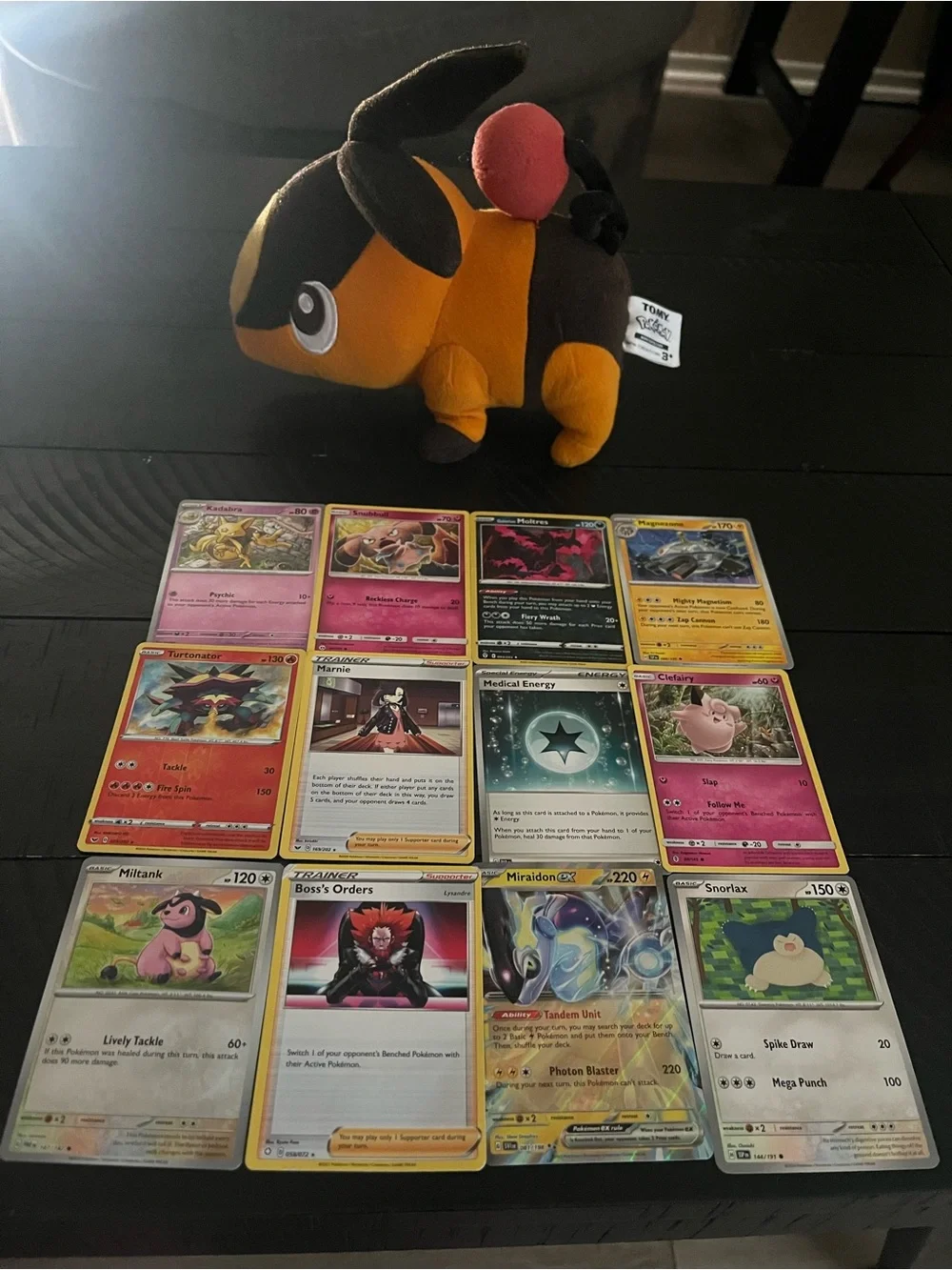 Pokemon Lot - plush and 12 cards #pokemon #anime